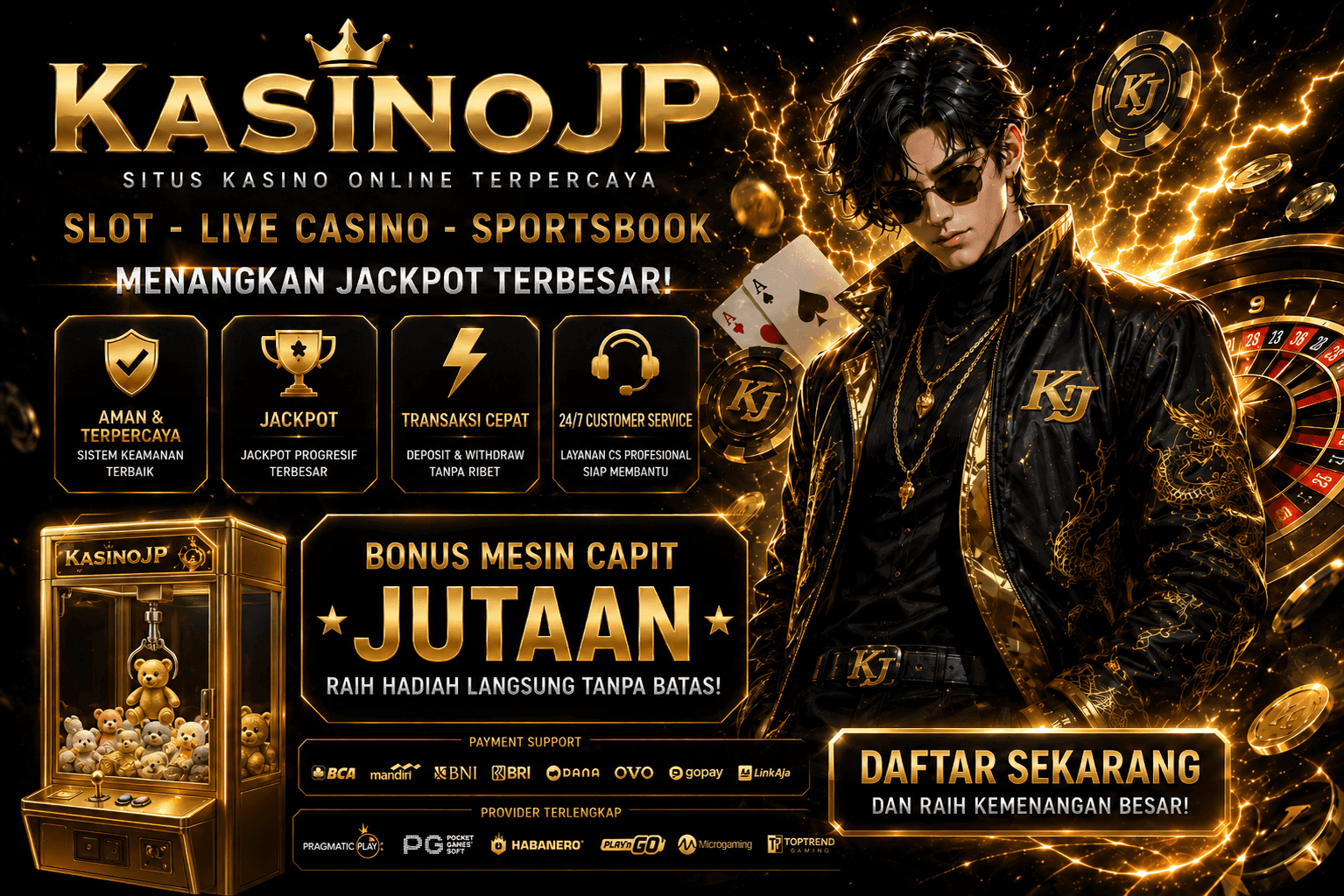 KasinoJP Situs Slot Online Gacor Terpercaya 2026
